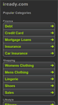 Mobile Screenshot of iready.com